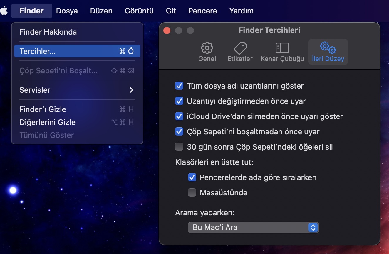 macOS finder klasörleri yukarıda gösterme.jpeg